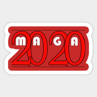 Make america great again 2020 Sticker